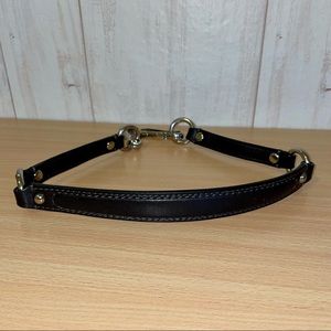 Coach Black Leather Replacement Handle Strap